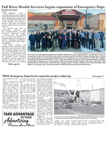 Fall River Herald News article 