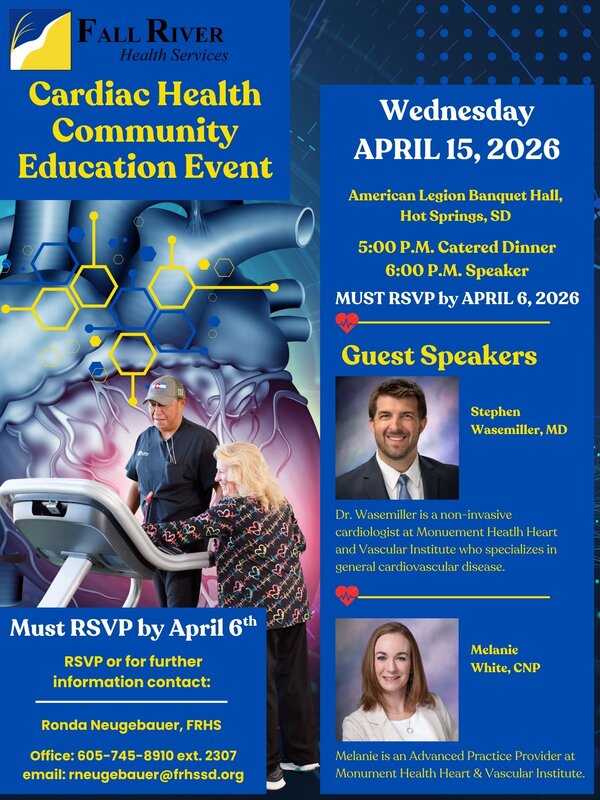 Cardiac Health Community Education Event - Wednesday, April 15, 2026 