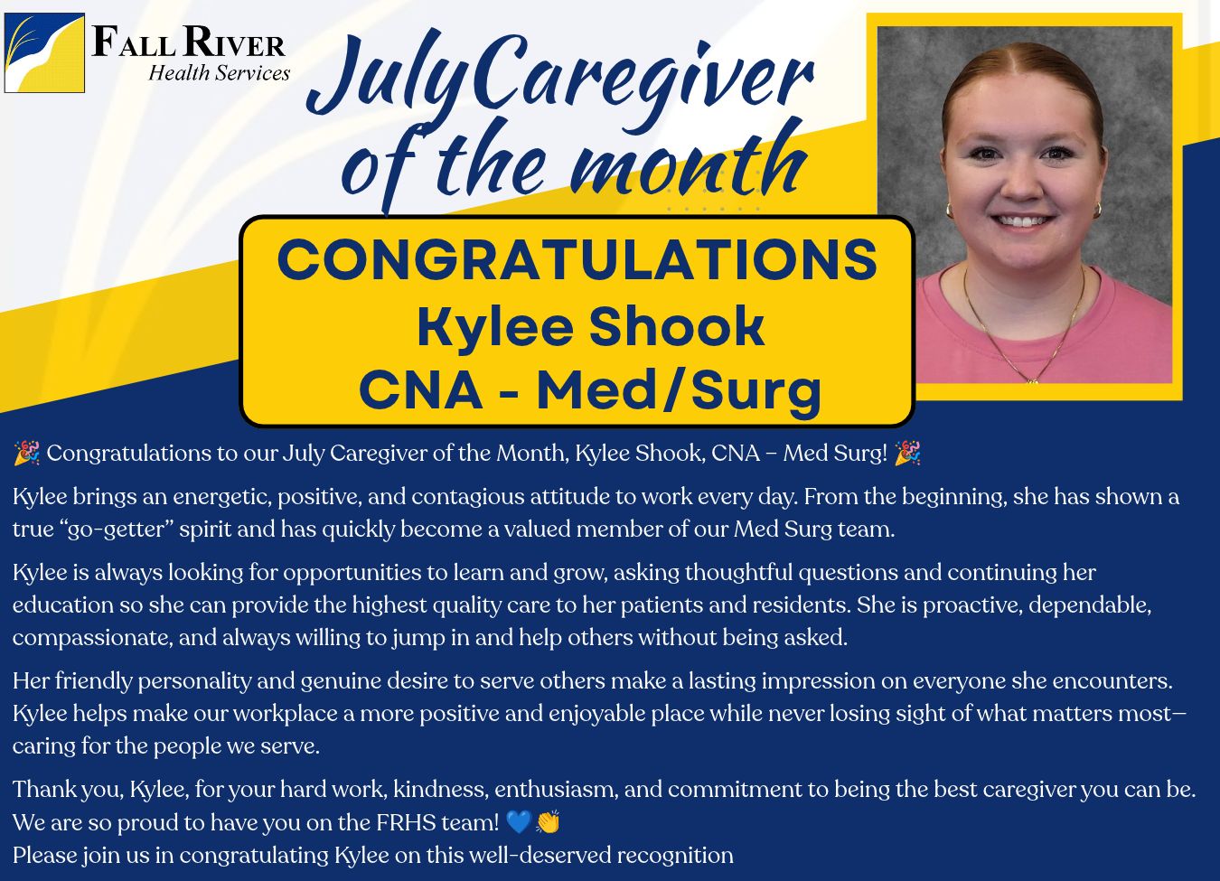 July Caregiver of the Month creative 